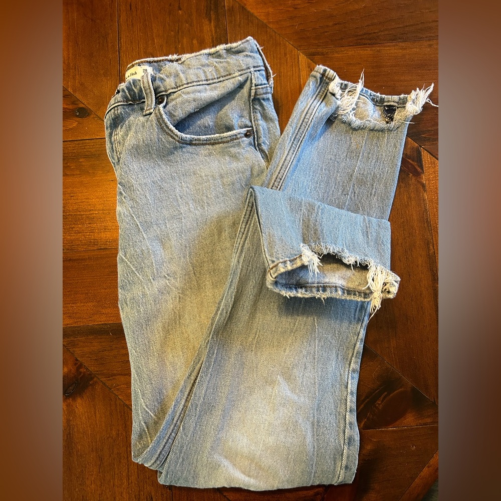 High rise skinny jean